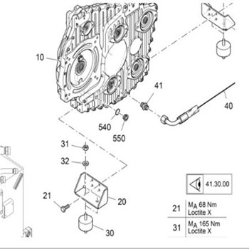 摊铺机减震块#49155201